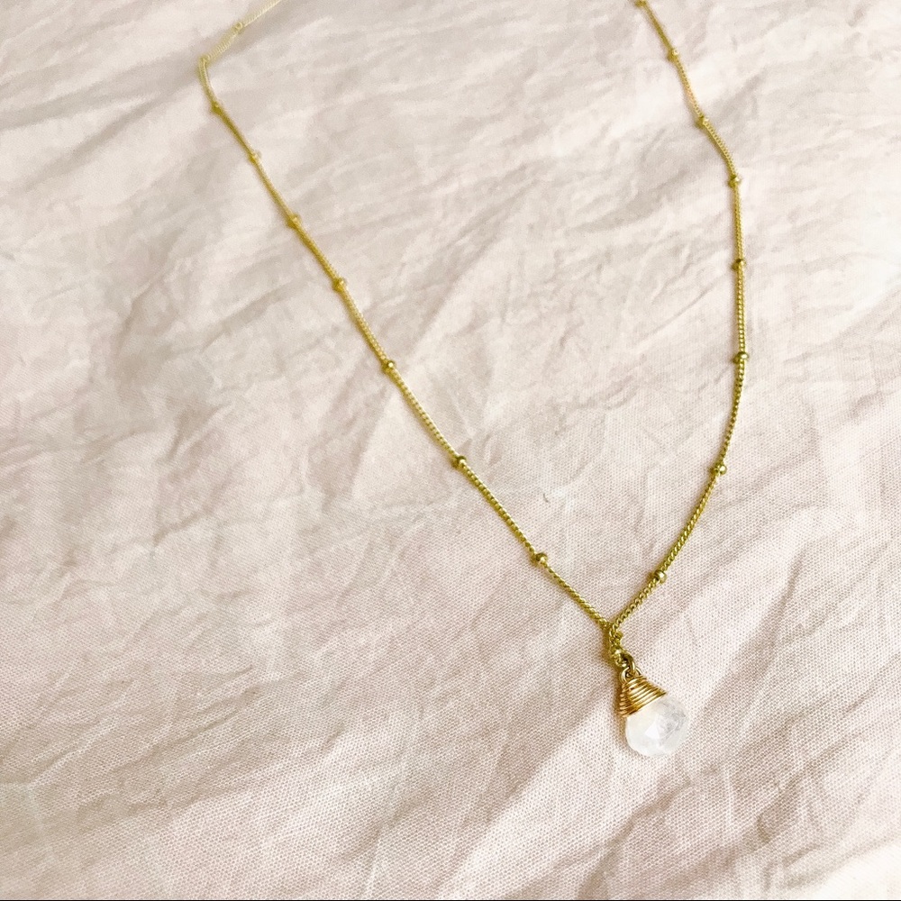 Knotted Chain Crystal Choker